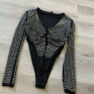 Bedazzled bodysuit